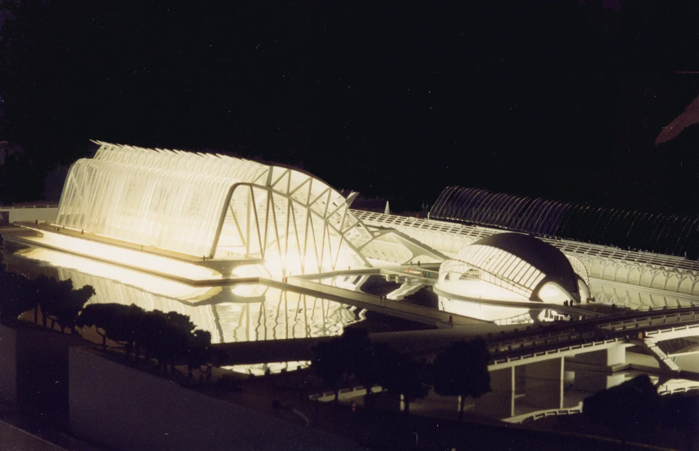 Maqueta de la Ciudad de las Artes y las Ciencias
